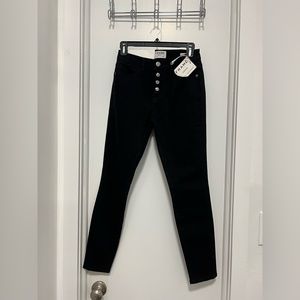 FRAME BLACK JEANS. High Rose Skinny. NEW WITH TAGS. SIZE 26.